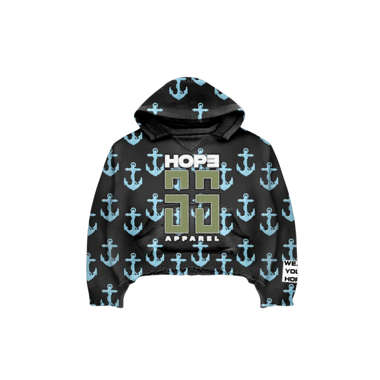HOPƎ Cropped Hoodie